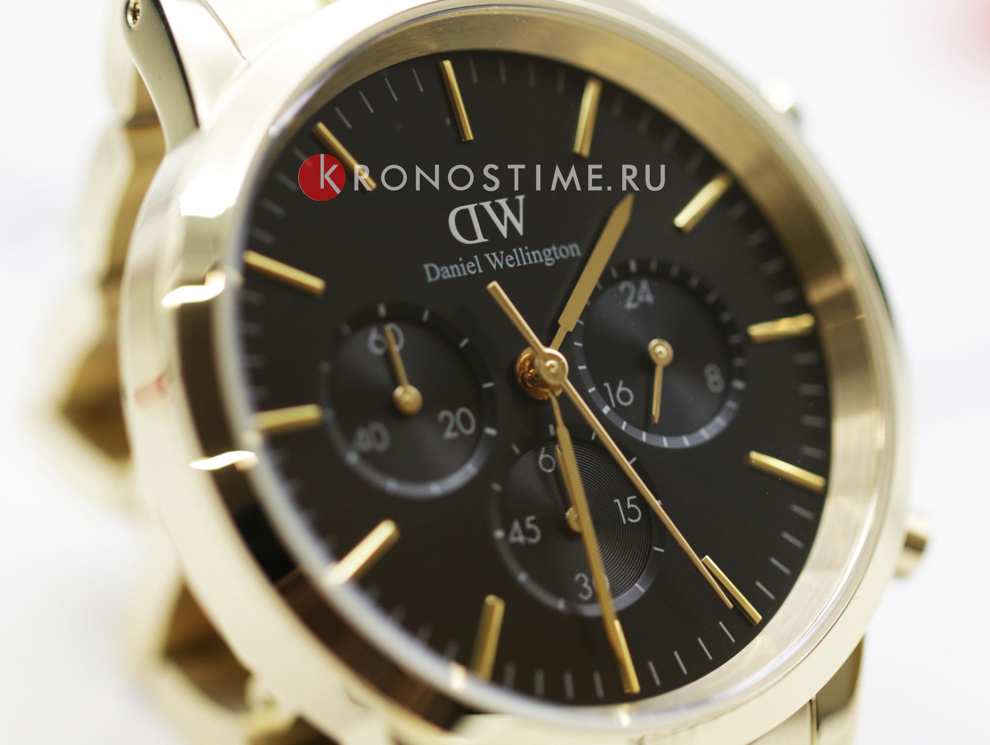 Daniel Wellington DW00100641 мужские часы застежка крупным планом